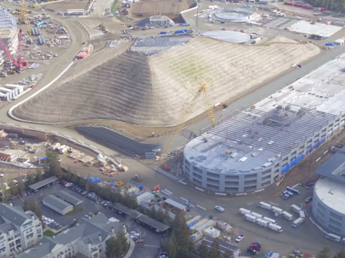 One fun fact about Apple Park: No dirt was removed from the site.