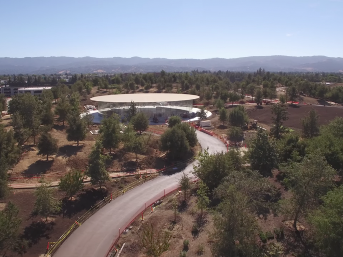 This is the Steve Jobs Theater.