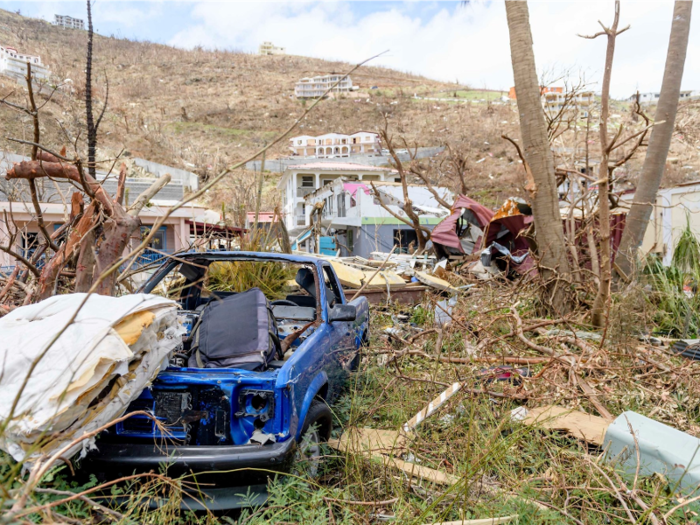 The British Virgin Islands were also hit hard. The AP reported that the "wild isolation that made St. Barts, St. Martin, Anguilla and the Virgin Islands vacation paradises has turned them into cutoff, chaotic nightmares in the wake of Hurricane Irma."