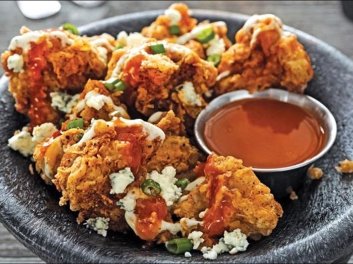 Buffalo Fried Cauliflower