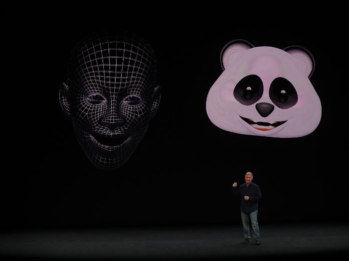 Animoji are animated emojis you can control with your face.