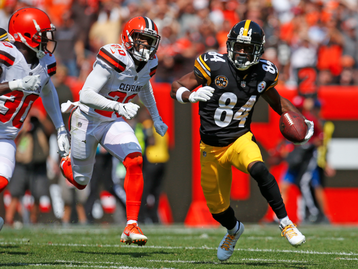 1. Antonio Brown, WR