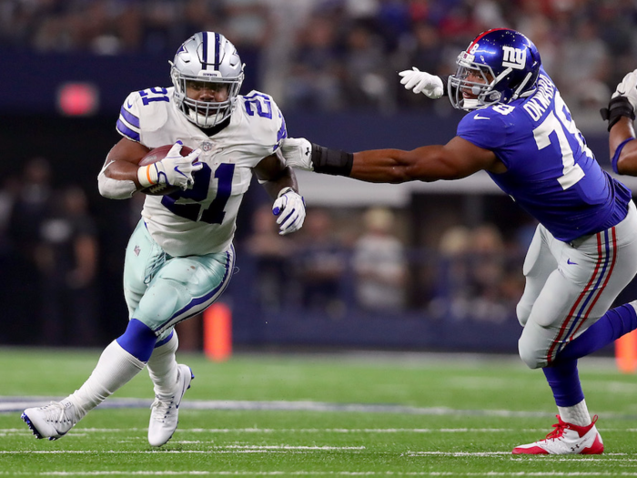 10. Ezekiel Elliott, RB