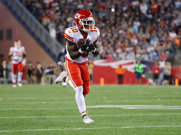 18. Tyreek Hill