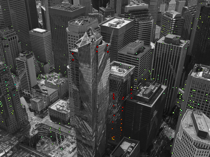 Satellite images that show Millennium Tower sinking from space suggest it will continue to sink at a rate of two inches per year. That