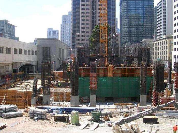 Some critics blame the city of San Francisco for allowing Millennium Partners to anchor the building 80 feet into packed sand rather than 200 feet down to bedrock.