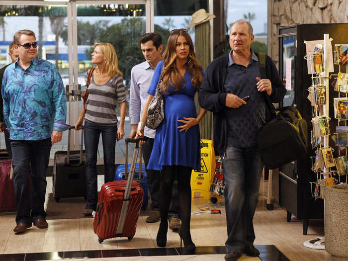 "Modern Family" — 22 wins and 80 nominations