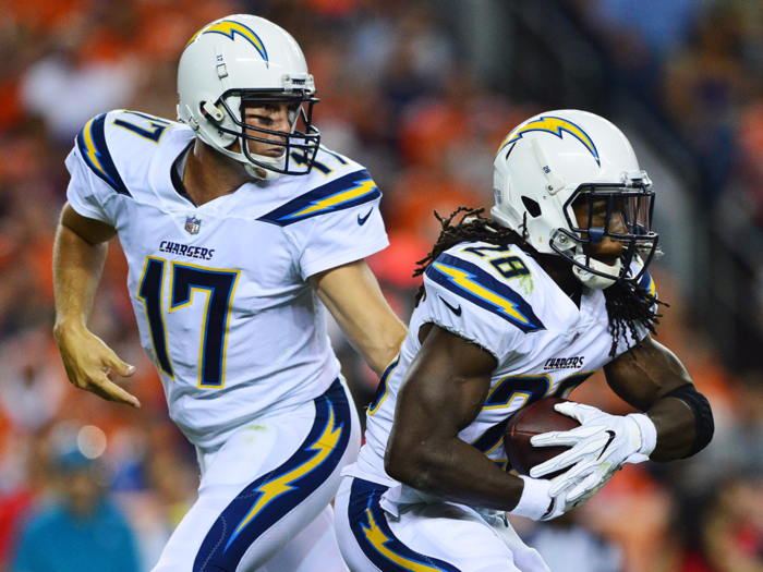 19. Los Angeles Chargers