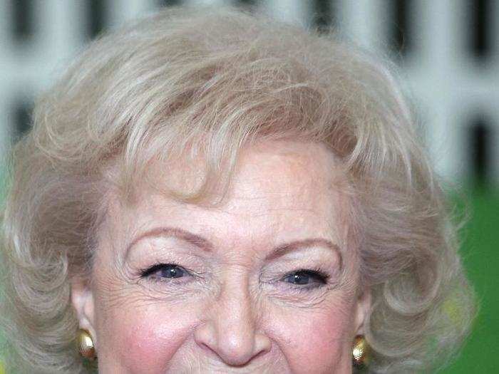 9. Betty White — 5 wins and 21 nominations