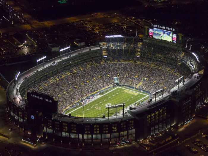 Lambeau Field, Green Bay, Wisconsin