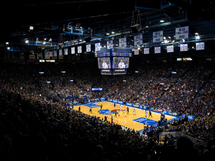 Allen Fieldhouse, Lawrence, Kansas