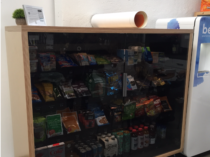 Behold, the wild Bodega in its natural habitat: the office "break room"!