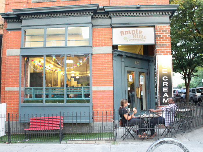 Named after a lilting Walt Whitman poem, "Crossing Brooklyn Ferry," the original Vanderbilt Street location aimed to capture the welcoming attitude of Brooklyn