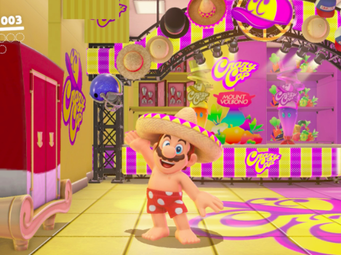 One more thing: Get ready to dress up Mario in a bunch of very silly outfits.