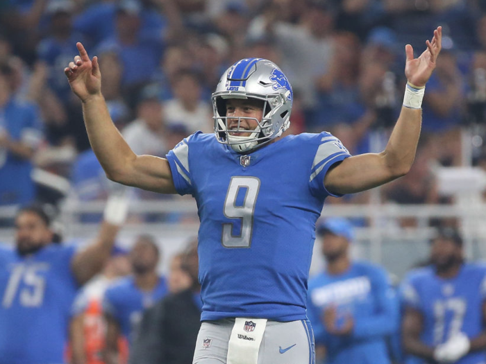 1. Matthew Stafford — $51,000,000