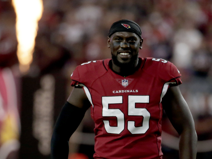 10. Chandler Jones — $22,000,000