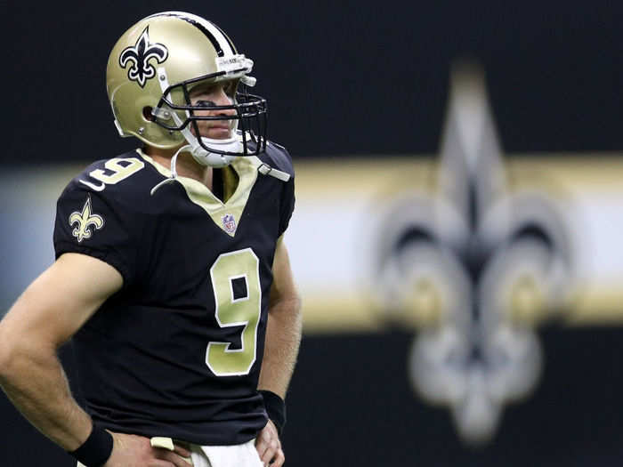 31. Drew Brees — $13,000,000