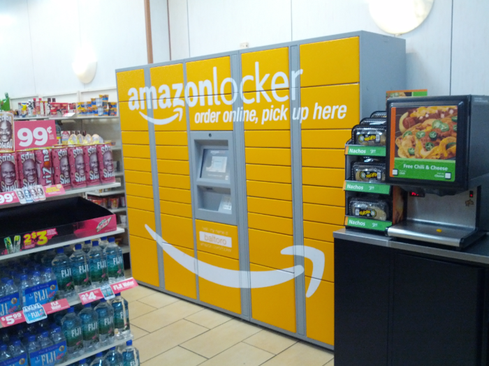 Some Whole Foods stores have added Amazon Lockers.