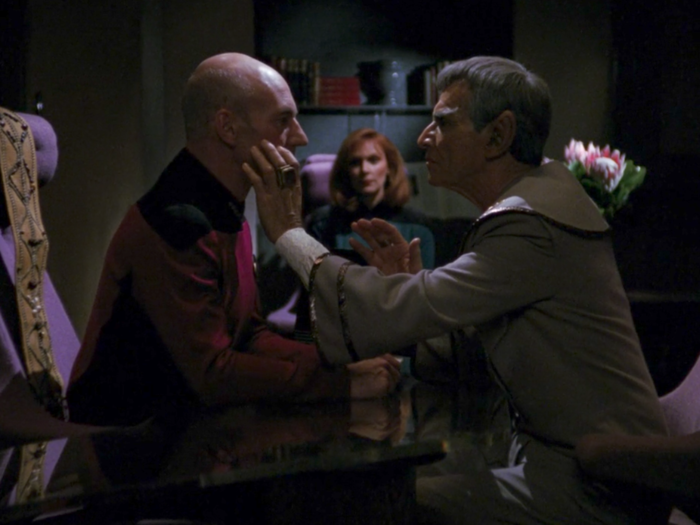 "Sarek" — TNG season 3, episode 23