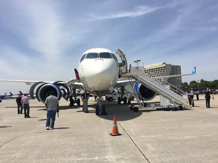 With a range of more than 3,500 miles, the CS100 allows Delta to operate routes its smaller jets had not been able to reach before.