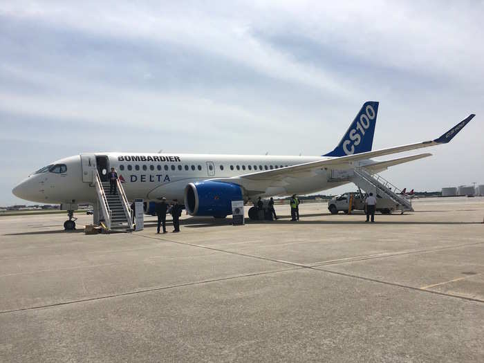 Bombardier offers two versions of the C Series: a 130-seat CS300 and a smaller 108-seat CS100. Delta chose the smaller CS100, but expect the airline to switch some of its order to the larger CS300 down the road.