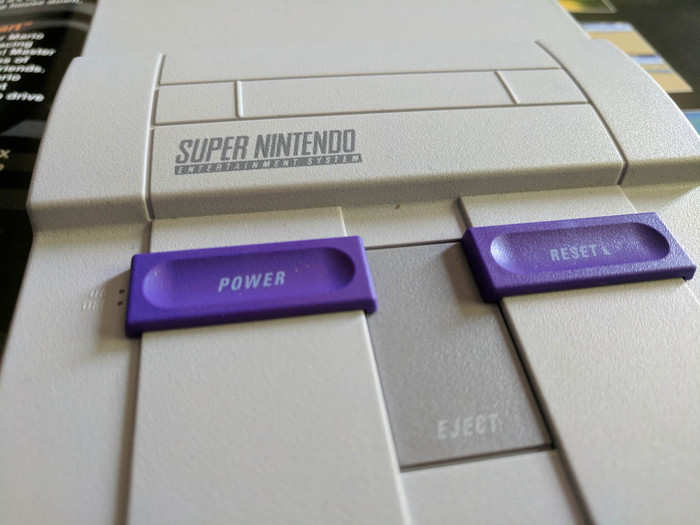 The level of detail, despite its miniaturization, is stunning. The little lights next to the power slider and on the front of the console function just as they did on the original SNES in the 