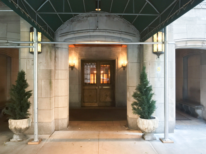 The studio is located in Windsor Tower, an elite building tucked away in Tudor City.