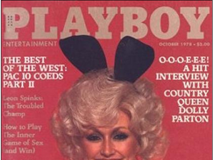 [1 cover] 1978: Dolly Parton made her single Playboy cover debut the same year her 20th album, "Heartbreaker," was released.