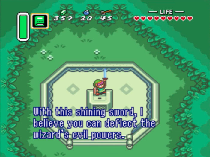 2. "The Legend of Zelda: A Link to the Past"