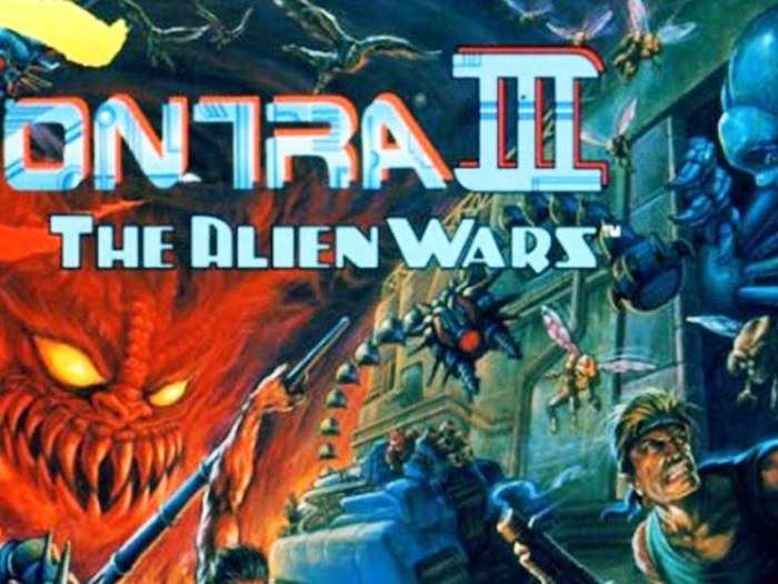 4. "Contra III: The Alien Wars"