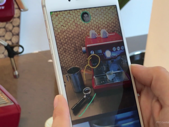 Augmented-reality pioneer Vuforia just released its first ARKit app