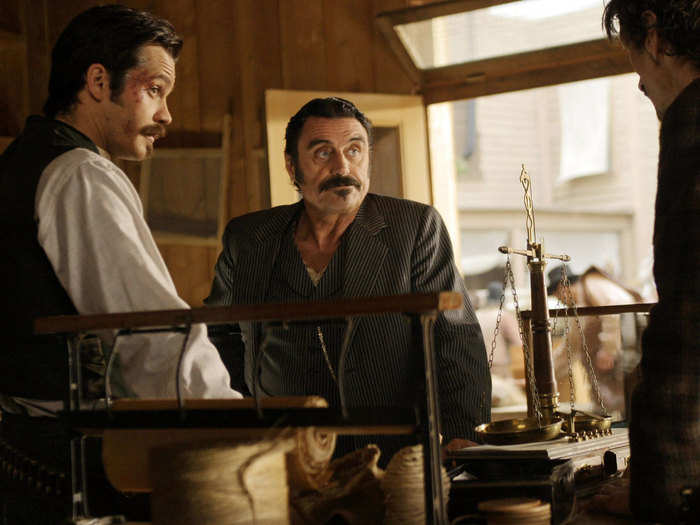 8. "Deadwood" (2004-06), three seasons