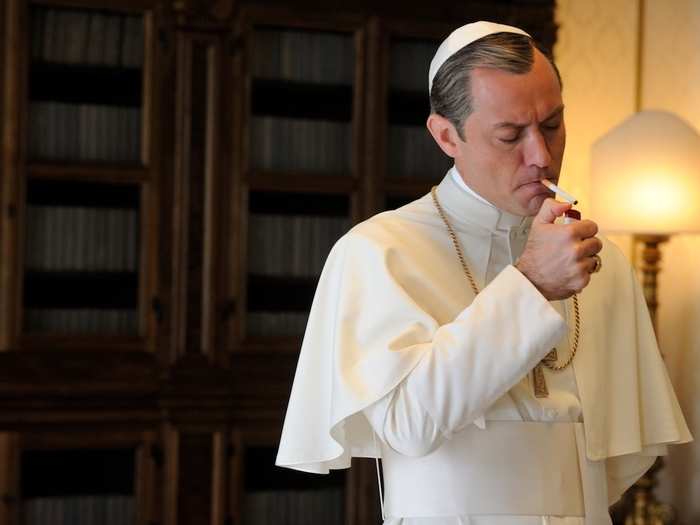 45. "The Young Pope" (2017), one-season miniseries