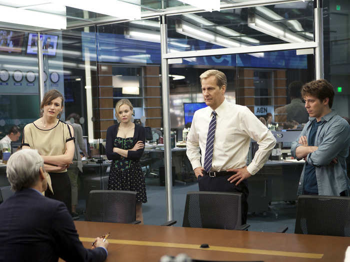 57. "The Newsroom" (2012-14), three seasons