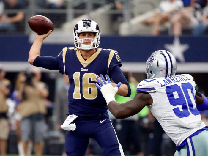 6. Jared Goff, Los Angeles Rams