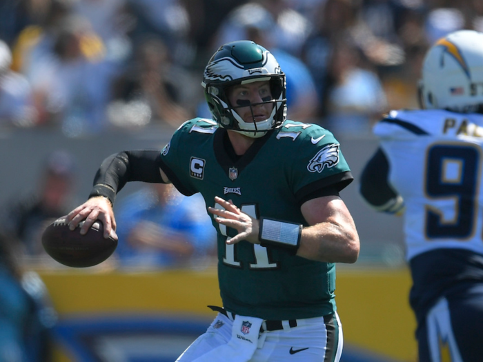 11. Carson Wentz, Philadelphia Eagles