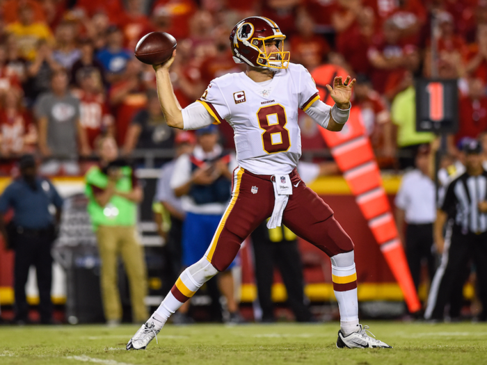 12. Kirk Cousins, Washington Redskins