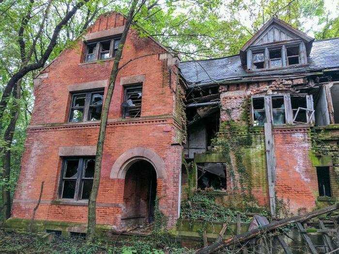 The Staff House is one of the oldest and most dilapidated structures. It was constructed in 1885.