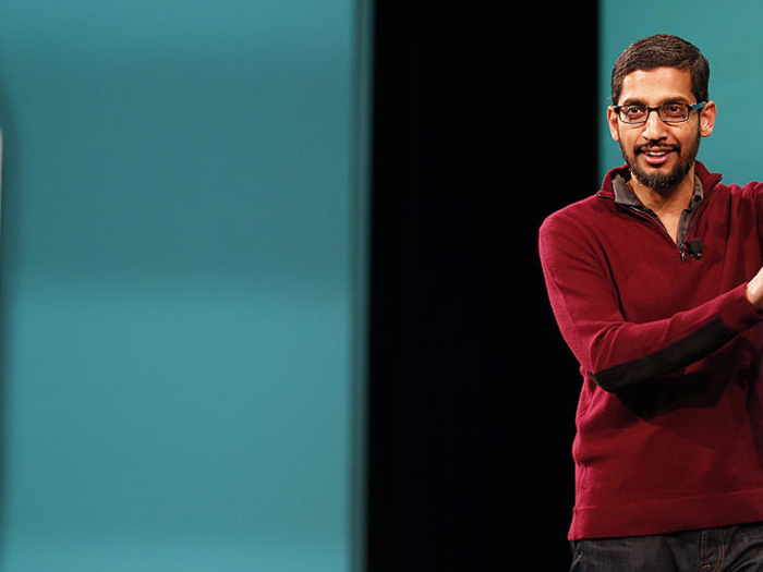 Google CEO Sundar Pichai spends time with his family