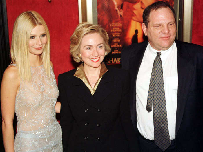 Weinstein began supporting the Clintons in the mid-1990s.