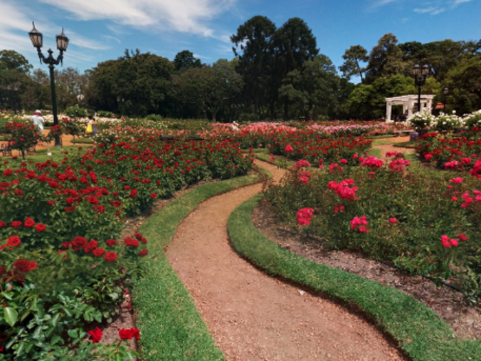 Los Bosques de Palermo in Buenos Aires, Argentina.