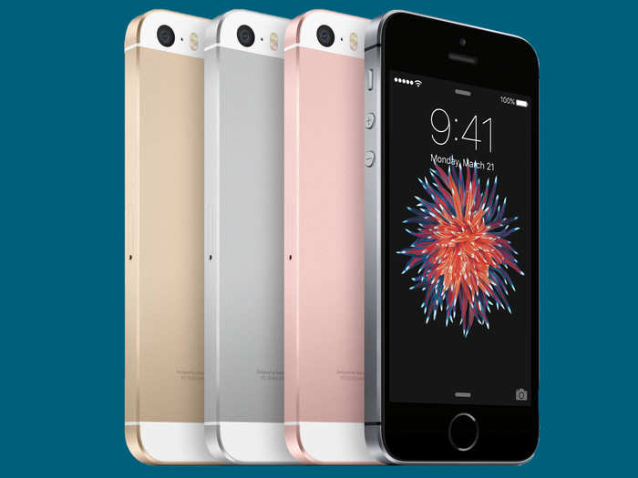 1. The iPhone SE is remarkably affordable at just $350 to start.