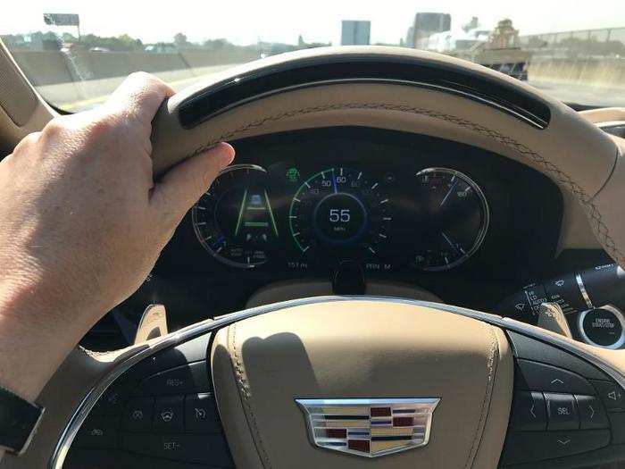 Get those hands back on the wheel!