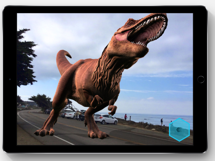 What about the new augmented reality stuff on the new iPhones?