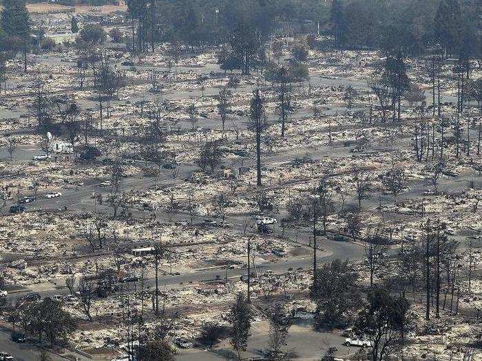 After the Tubbs fire passed through, Coffey Park was gone.