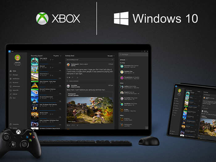 8. If you buy a game on Xbox One, you can play it on your PC.