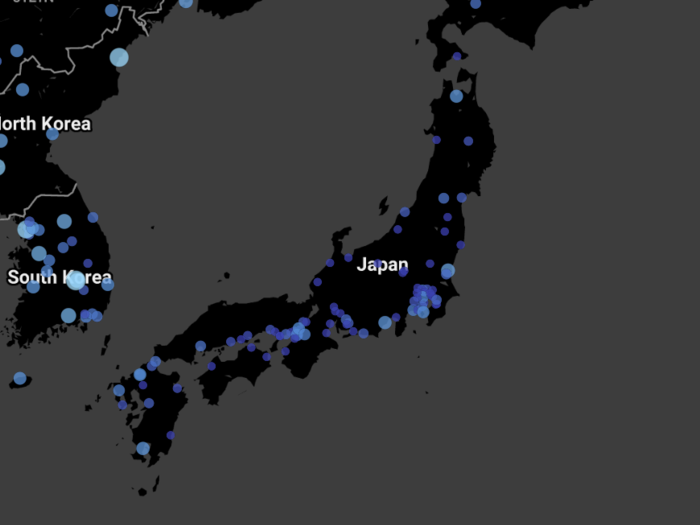 Mesmerizing maps reveal which cities around the world are most likely ...