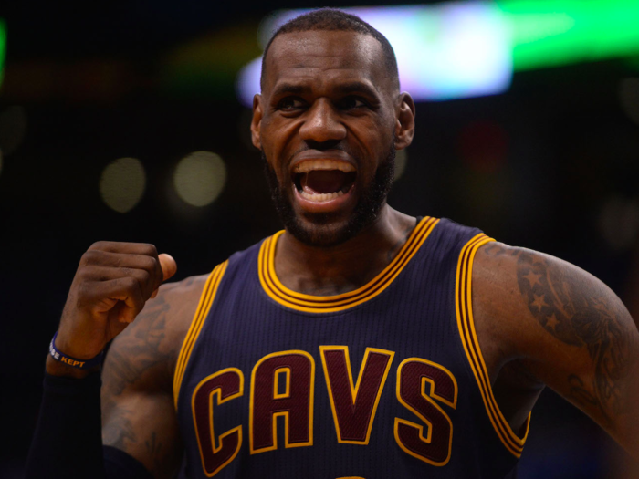 11. LeBron James, 32, is one of the most dominant athletes in the world. The star basketball player has comically lampooned his own image on TV and in movies, and is outspoken on social and political issues.