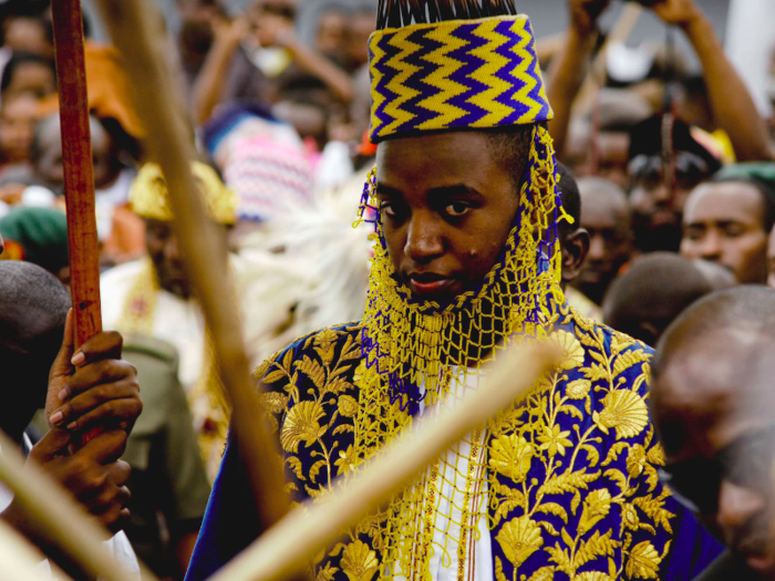 14. Oyo Nyimba Kabamba Iguru Rukidi IV, 25, is the king of Toro, a kingdom in Uganda. He has been the kingdom