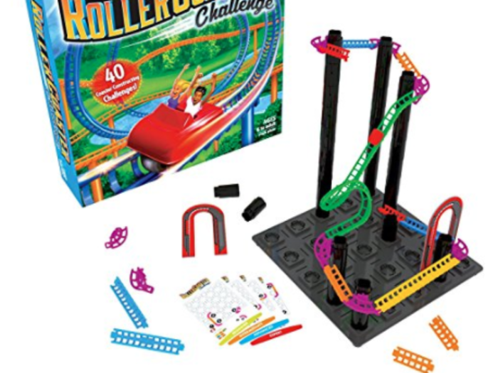 20. Roller Coaster Challenge Logic & Building Game